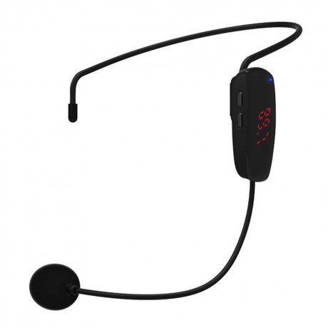 RadioFM Wireless Headset Microphone Handsfree Megaphone Mic