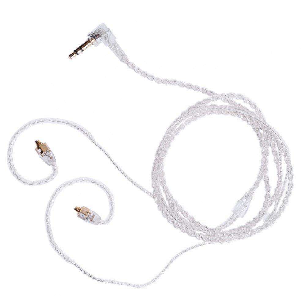 4 Core Earphone MMCX L Bended Cable for Shure SE535 SE846 UE900 DZ7 DZ9 DZX