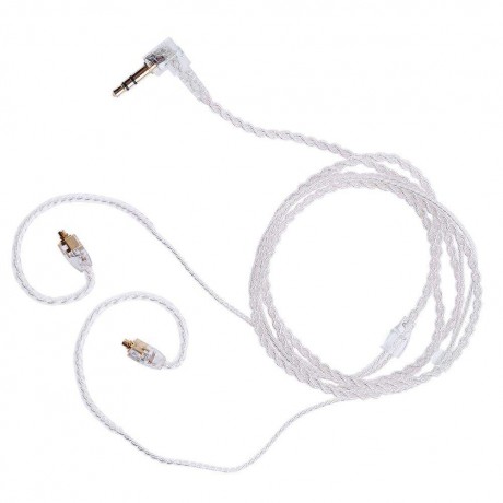 4 Core Earphone MMCX L Bended Cable for Shure SE535 SE846 UE900 DZ7 DZ9 DZX