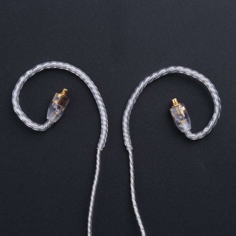 4 Core Earphone MMCX L Bended Cable for Shure SE535 SE846 UE900 DZ7 DZ9 DZX