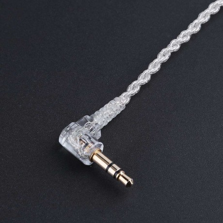 4 Core Earphone MMCX L Bended Cable for Shure SE535 SE846 UE900 DZ7 DZ9 DZX