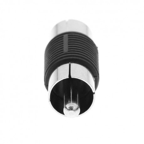 2pcs RCA Male to Male AV Audio Video Plug Jack Extension Cable Connectors